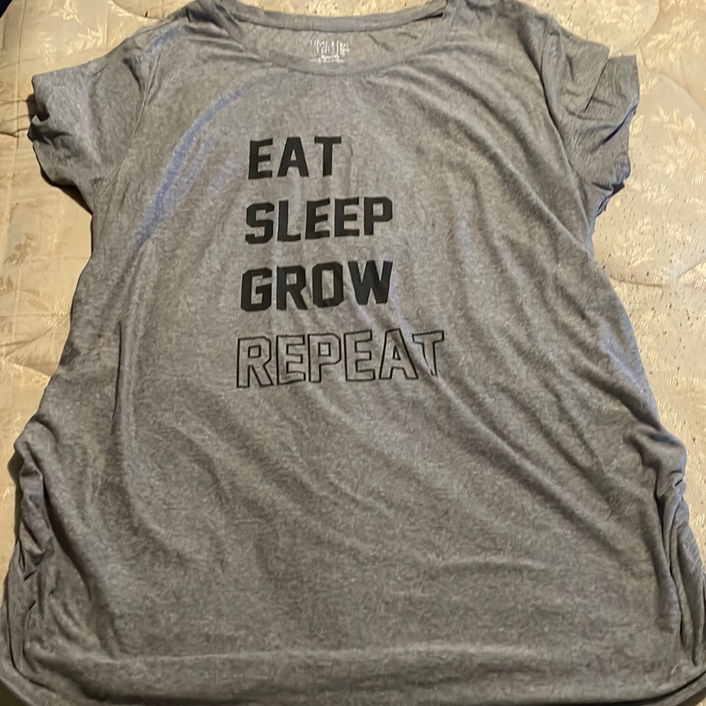 Maternity Eat Sleep Grow Repeat shirt